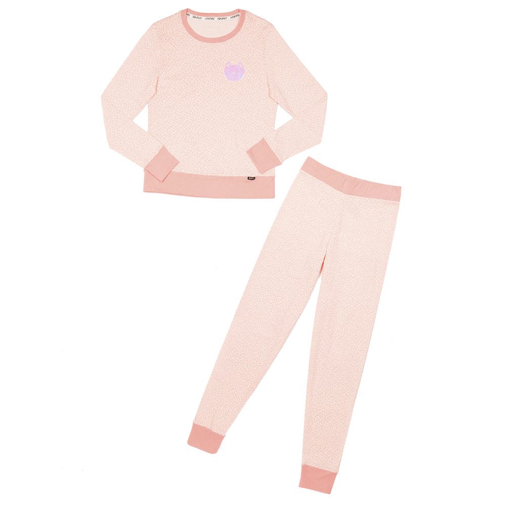 SKNNA OI19 PURRFECT ML-JOGGER ANIMAL*ROS